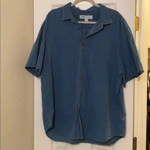 Denim stitched shirt